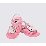 Mini Melissa Sandalia Hip+Hello Kitty Baby - Rosa