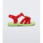 Mini Melissa Sandália Hip Sandal Baby - Vermelho