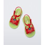 Mini Melissa Sandália Hip Sandal Baby - Vermelho