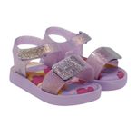 Mini Melissa Sandália Jump Print Baby - Lilás 