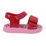 Mini Melissa Sandália Jump Print Baby - Rosa 
