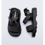 Mini Melissa Sandália Kick Off Sandal Baby - Preto