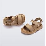 Mini Melissa Sandália Kick Off Sandal - Dourado
