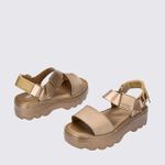 Melissa Sandália Kick Off Sandal Metallic - Dourado