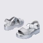 Melissa Sandália Kick Off Sandal Metallic - Prata