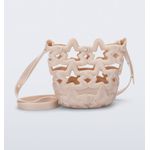 Sandália Mini Melissa Luminous Baby - Bege Glitter 