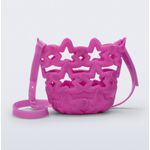 Mini Melissa Sandália Luminous - Rosa Glitter 