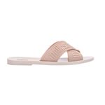 Melissa Chinelo M Lover Slide - Bege/Rosa