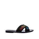 Mini Melissa Chinelo M Lover Slide - Preto 
