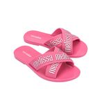 Mini Melissa Chinelo Infantil M Lover Slide - Pink