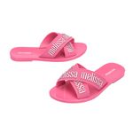 Mini Melissa Chinelo Infantil M Lover Slide - Pink