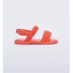 Mini Melissa Sandália Mar Sandal M Lover Baby - Vermelho