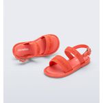 Mini Melissa Sandália Mar Sandal M Lover Baby - Vermelho