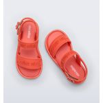 Mini Melissa Sandália Mar Sandal M Lover Baby - Vermelho