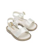 Mini Melissa Sandália Mar Sandal IV Baby - Branco