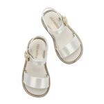 Mini Melissa Sandália Mar Sandal IV Baby - Branco