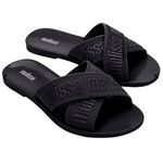 Chinelo Fem. Melissa M Lover Slide - Preto 