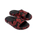 Mini Melissa Chinelo Free Print Slide + Mickey And Friends - Preto