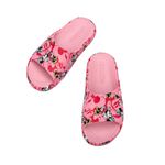 Mini Melissa Chinelo Infantil Free Print Slide + Mickey And Friends - Rosa