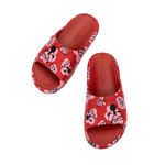 Mini Melissa Chinelo Infantil Free Print Slide + Mickey And Friends - Vermelho