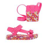 Mini Melissa Sandália Playtime Discover - Rosa