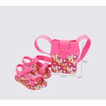 Mini Melissa Sandália Playtime Discover - Rosa