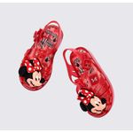 Mini Melissa Sandália Possession + Minnie Mouse Baby - Vermelho