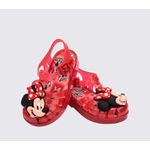 Mini Melissa Sandália Possession + Minnie Mouse Baby - Vermelho