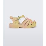 Mini Melissa Sandália Possession Unicórnio Baby - Amarelo