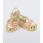 Mini Melissa Sandália Possession Unicórnio Baby - Amarelo