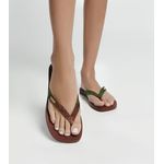 Melissa Chinelo Sun Long Beach II - Marrom Glitter 