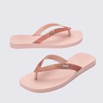 Melissa Chinelo Sun Long Beach II - Rosa Glitter
