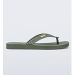 Melissa Chinelo Sun Long Beach II - Verde Glitter 