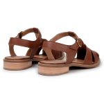 SLINGBACK CONHAQUE BICO FINO