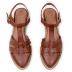 SLINGBACK CONHAQUE BICO FINO
