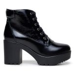 COTURNO VERNIZ PRETO