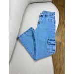 Calça jeans cargo