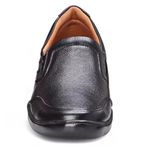 Tênis Feminino conforto couro legítimo cor preto