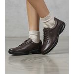 Tênis Feminino conforto couro legítimo cor café