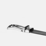 Cinto Masculino Social dupla face couro legítimo cores preto x café largura 3,5 cm