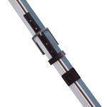 Cinto masculino casual em gorgurão cor azul e marrom couro legítimo marrom 4 cm largura