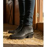 Bota Masculina country conforto tricê couro legítimo cor preta