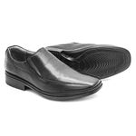 Sapato Masculino Social levíssimo couro legítimo cor preto