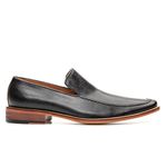 Sapato Loafer Mocassim Premium masculino couro legítimo cor preto tipo exportação