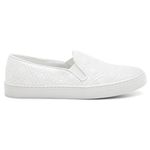 Tênis feminino Pierrô couro legítimo cor branco