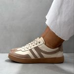 Tênis Maya Camurça Off White 