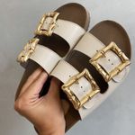Sandália Papete Bela Off White
