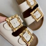 Sandália Papete Bela Off White