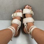 Sandália Papete Helena Off White