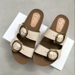 Sandália Papete Leticia Off White